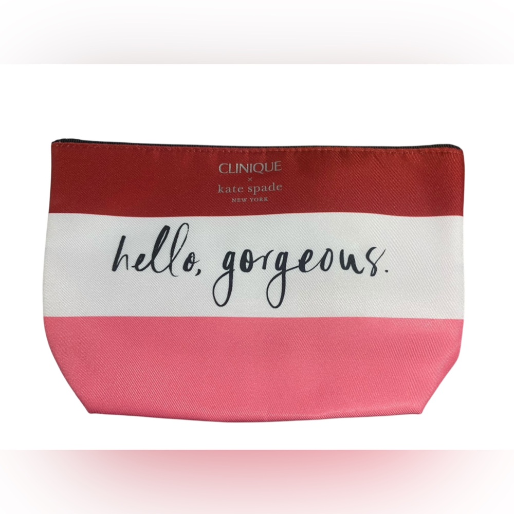 Kate Spade Clinique Collab Cosmetic Bag NWOT